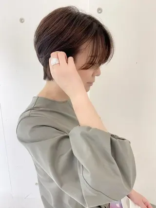 ショート カラー ZELE  AVEDA 浦和パルコ店所属・金田 龍之介のヘアスタイル