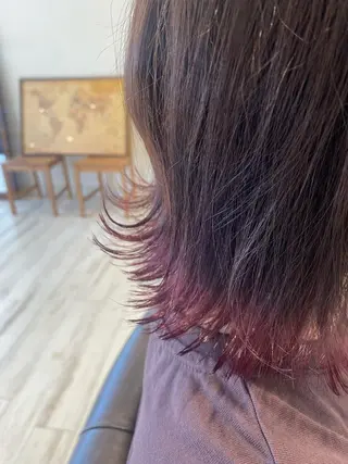 ミディアム カラー ヘアアレンジ tomona. iの眉毛・アイブロウイメージ