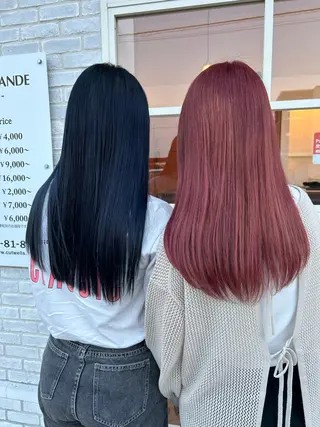 カラー 今中 紗英のヘアスタイル