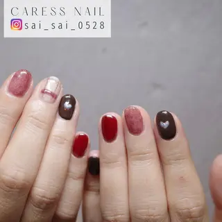 ネイル caress nail カレスネイル 代々木上原所属・カレスネイル さいのネイルデザイン