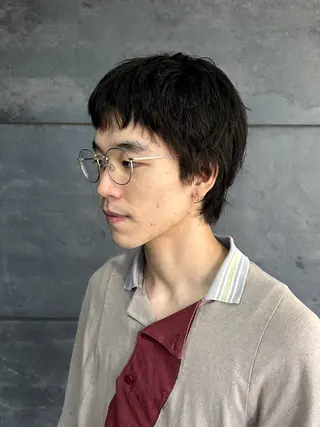 ショート メンズ メンズ・レイヤーカッ ト/オカザキ ナナミのヘアスタイル