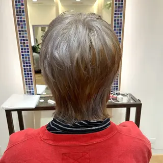 ショート カラー メンズ CLEOhair RYOHEIのヘアスタイル