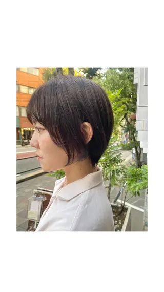 ショート ショート/似合わせ パーマ/KANOのヘアスタイル