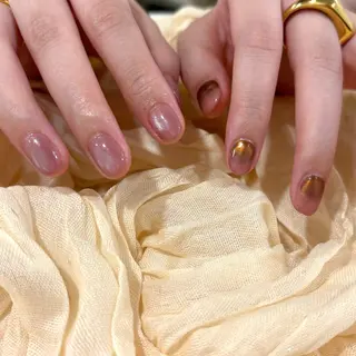 ネイル Lino中目黒 🎀 パラジェルのネイルデザイン