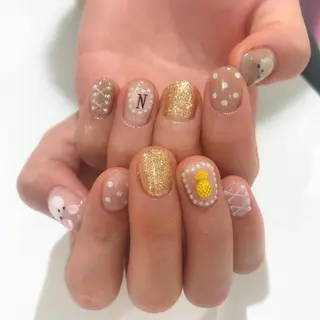 ネイル 🎀1/28ご予約 ◎ 本田 知美🎀のネイルデザイン