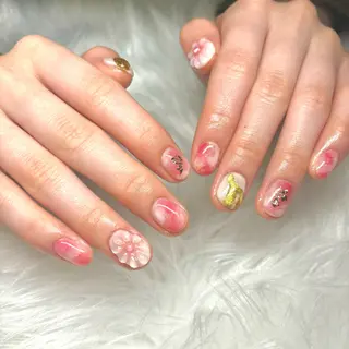ネイル Aurora eyelash &nail salonアメ村店所属・YUKI nailistのネイルデザイン