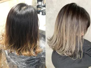 ショート カラー ヘアアレンジ 遠藤 拓馬のヘアスタイル