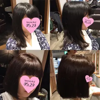 ミディアム TELA HAIR 幕張本郷所属・TELA HAIR 幕張本郷店　千尋のヘアスタイル