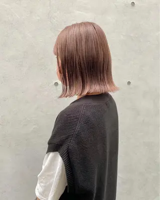 ミディアム カラー a moment(モーメント)所属・蔵前 デザインカット KOBAYASHIのその他イメージ