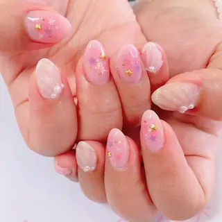 ネイル La neige* yuki 🥯🍑のネイルデザイン