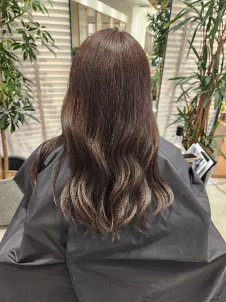 ロング カラー 💜艶髪カラー💜 🎶富川美希🎶のヘアスタイル