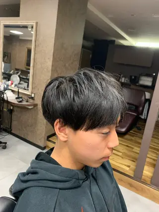 メンズ バーバーショップ涼桜新町店所属・田中大 パーマ/メンズカットのヘアスタイル