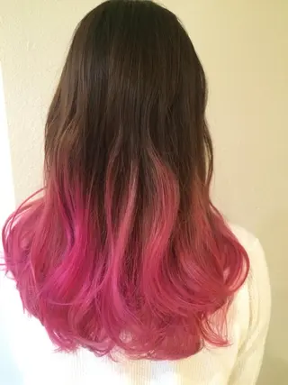 カラー 龍 門のヘアスタイル