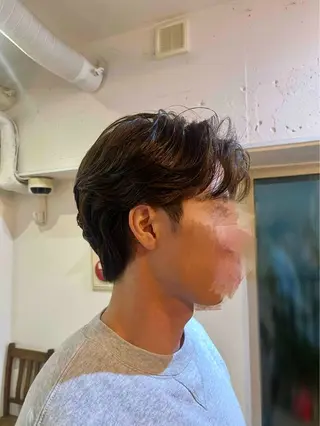 パーマ メンズ 石井 柚葉 🌟のヘアスタイル