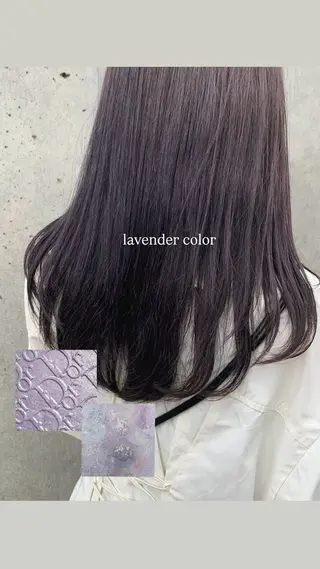 ロング カラー 顔周りレイヤー 🎀マリノのヘアスタイル