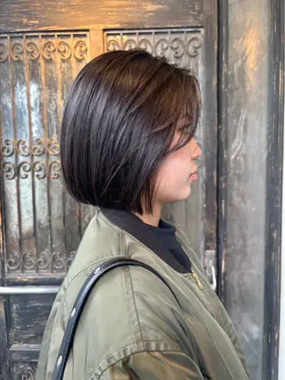 ミディアム カラー 林 蓮二朗のヘアスタイル