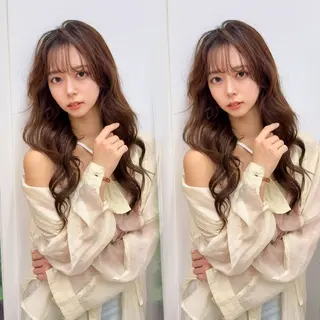 ロング カラー SEIRA♡レイヤー /ショート得意のヘアスタイル