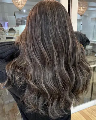 セミロング カラー ヘアアレンジ 久米 治仁のヘアスタイル