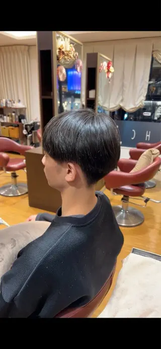 メンズ レナークイスト かめのヘアスタイル