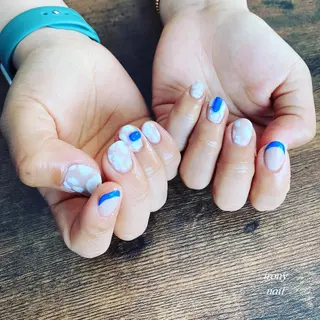 ネイル 鹿島台ネイルサロン/ 長さだし◎のネイルデザイン