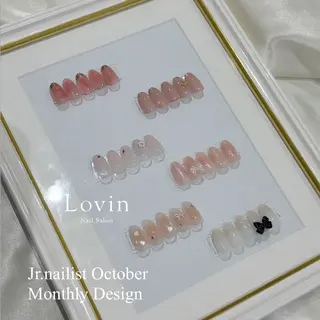 ネイル パラジェル認定サロン　ネイルケア&スパ　Lovin【ラヴィン】所属・田中 凜歌のネイルデザイン