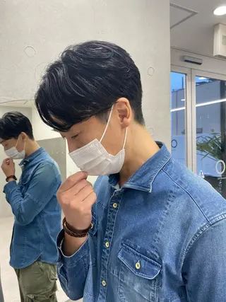 メンズ 吉田 夢のヘアスタイル