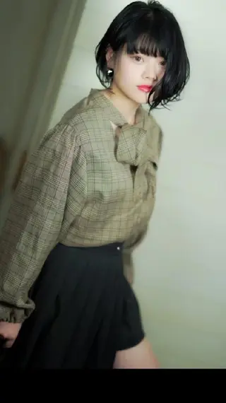 パーマ ミディアム 木村 昇のヘアスタイル