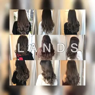 ロング LANDS officialのヘアスタイル