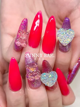 ロング ネイル Made By AIKAのネイルデザイン