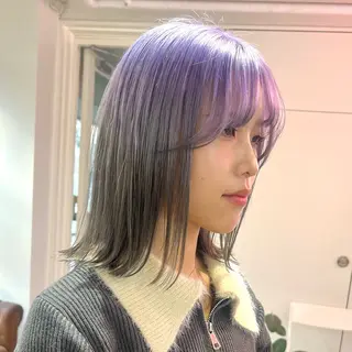 ショート カラー パーマ ヘアアレンジ メンズ 🧨ブリーチー×ボブ レイヤー💎じゅえるのヘアスタイル