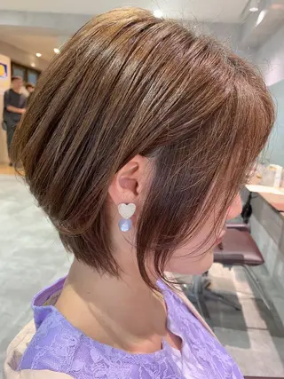 ショート 髪質改善will hairdesignのヘアスタイル