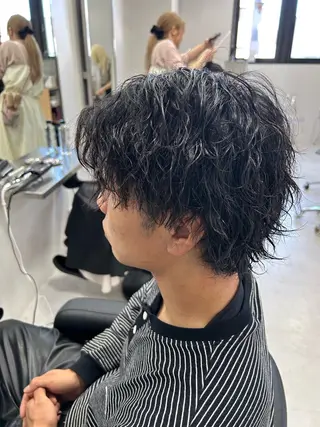 ショート メンズ Beleza 渋谷所属・Kazusa/渋谷/ エクステ/ハイトーンのヘアスタイル