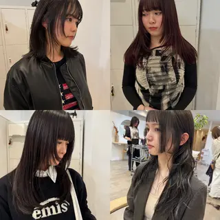 ロング カラー ニュアンスパーマ KAKERUのヘアスタイル