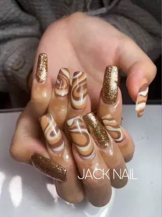 ネイル JACK NAIL 💜Ayakaのネイルデザイン