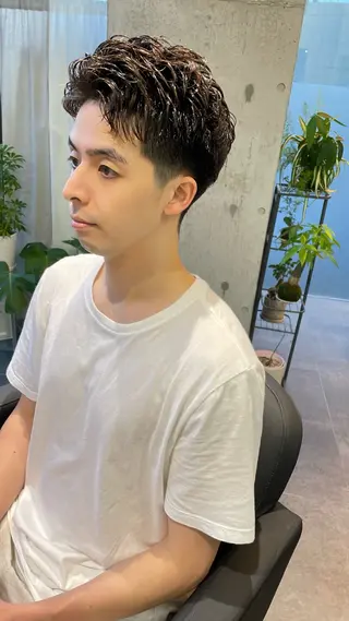 メンズ YinYang所属・川﨑 章弘のヘアスタイル