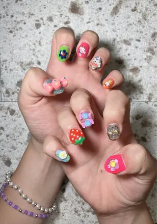 ネイル Liennail 持込デザインやり放題のネイルデザイン