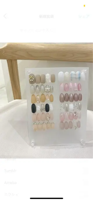ネイル Ann. nail.tokyo所属・Ann nailのネイルデザイン