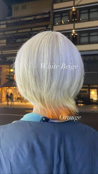 カラー ハイトーン/ブリーチ カラー/SHOGOのヘアスタイル