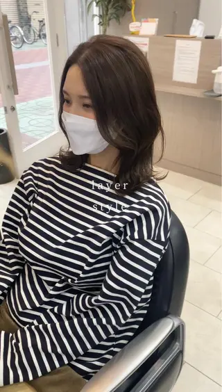 ミディアム トップスタイリスト 江口 稜亮のヘアスタイル