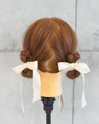 ヘアアレンジ ひきちさくら🐼ྀི 杜せきのした駅3分のヘアスタイル