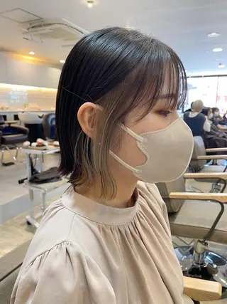 ショート カラー imai /カット/パーマのヘアスタイル