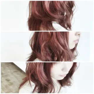 セミロング カラー BOB🌟ハイトーン /ブリーチ/TAKUのヘアスタイル