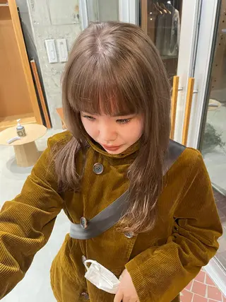 カラー wewe: momoeのヘアスタイル