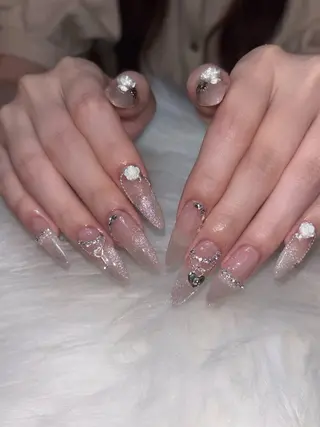 ネイル 名古屋ワンホンネイル 沙理亜のネイルデザイン