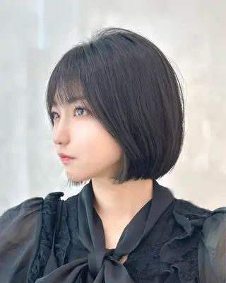 ショート 韓国顔まわり/前髪 /レイヤー/いつきのヘアスタイル