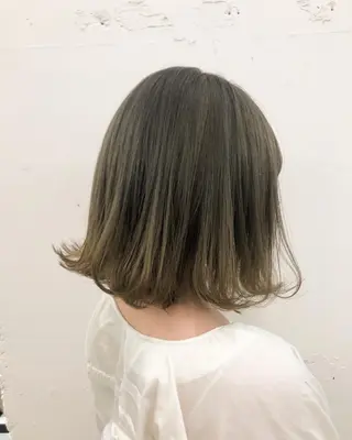 ミディアム カラーモデル募集 吉原佳穂💗のヘアスタイル