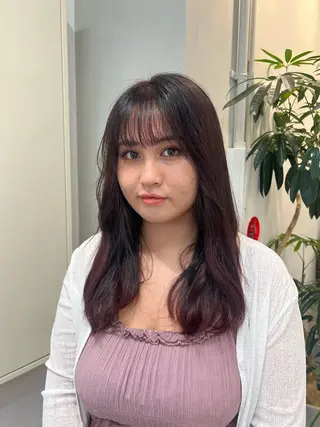 ロング カラー FILMS shibuya所属・ayaka 🍀のヘアスタイル