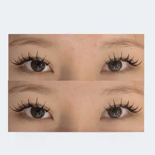 マツエク・マツパ academy salon Eのマツエク・マツパデザイン