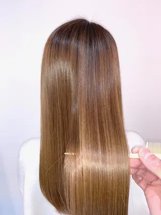 ロング 【代表】 高瀬慎也/縮毛矯正のヘアスタイル