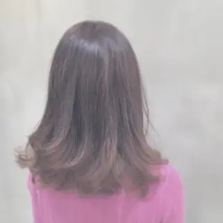 セミロング カラー ヘアアレンジ 加藤 泰輔のヘアスタイル